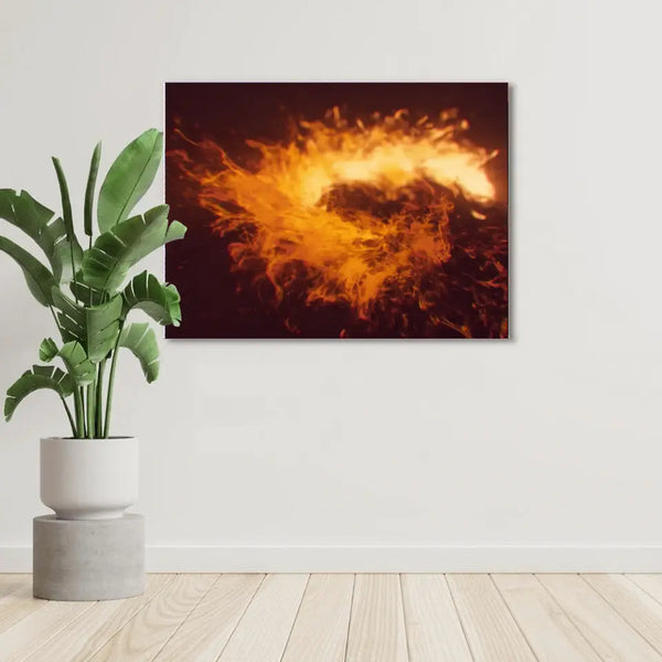 Tableau "Souffle de la flamme"
